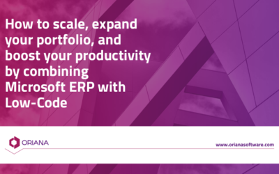 How to scale, expand your portfolio, and boost your productivity by combining Microsoft ERP with Low-Code