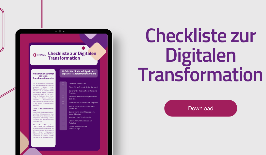 Checkliste zur Digitalen Transformation