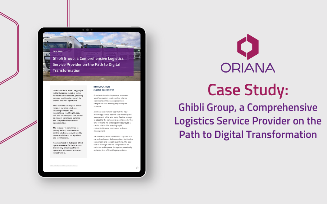 Case study: Ghibli Group, a Comprehensive Logistics Service Provider on the Path to Digital Transformation